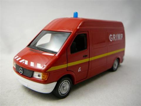 Mercedes Benz  Sprinter Pompiers GRIMP Miniature 1/43 Solido